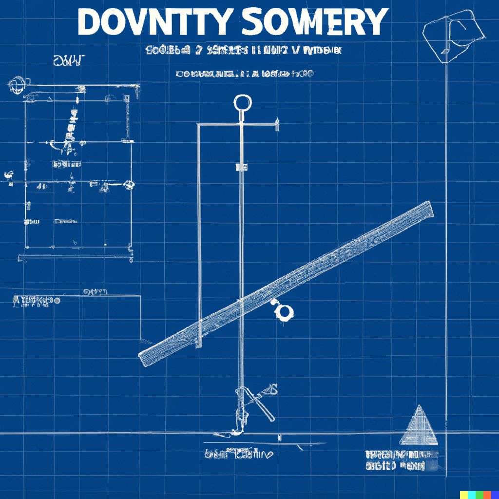 the discovery of gravity, blueprint